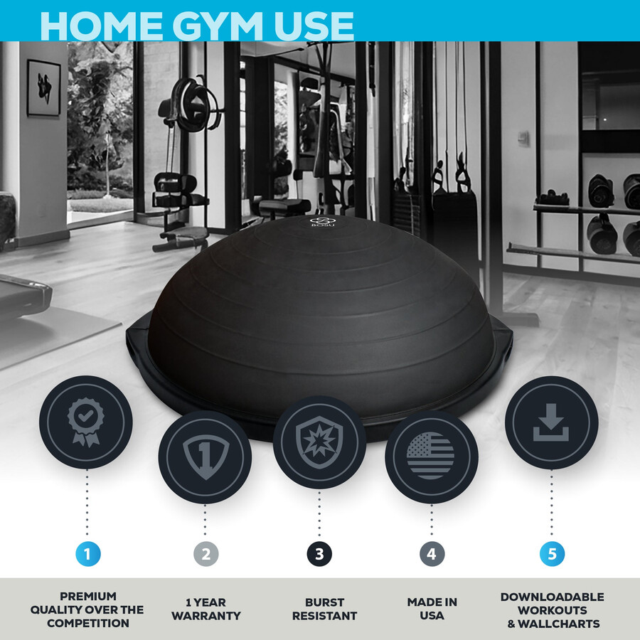 home balance trainer – mattschwarz